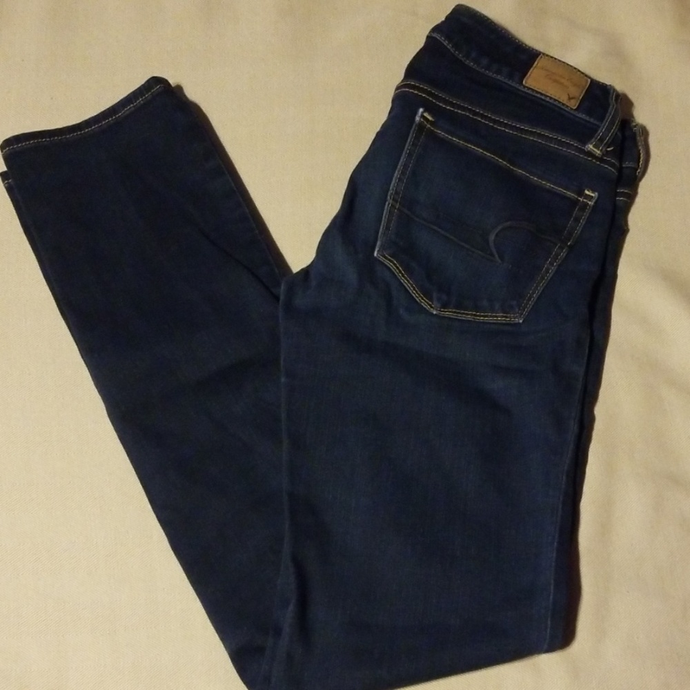 Dark American eagle jeans
